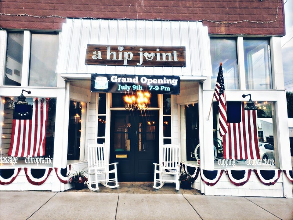 Today is the grand opening for A hip joint’s new chiropractic and massage clinic in Willard.